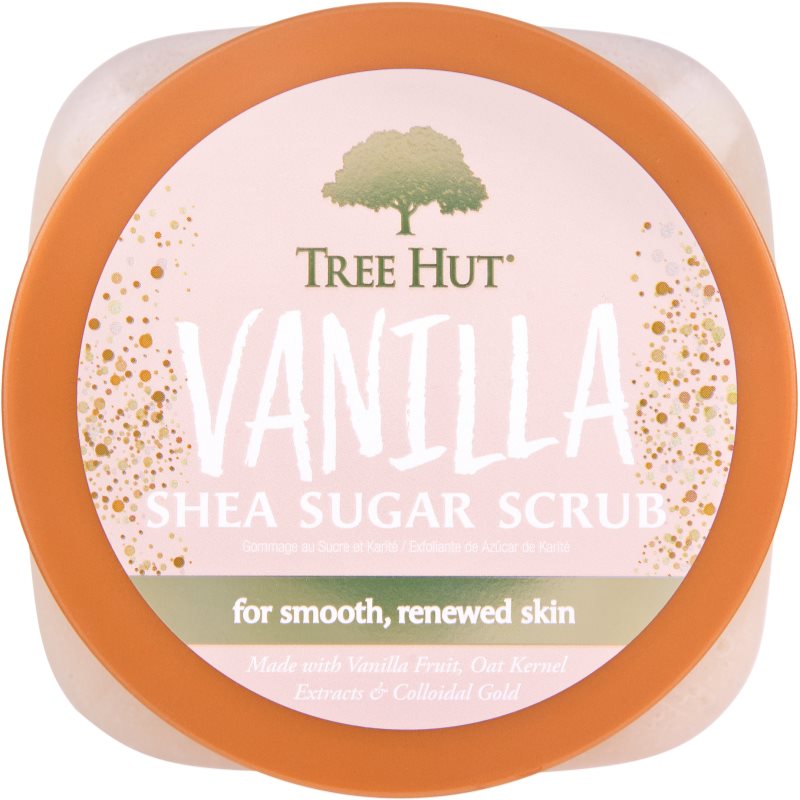 Tree Hut Vanilla cukros test peeling 510 g termék 2. képe