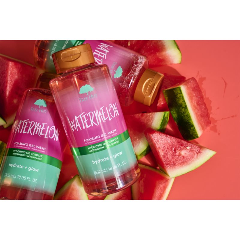 Tree Hut Watermelon Foaming Gel Wash pěnivý sprchový gel 532 ml (obrázek 3)