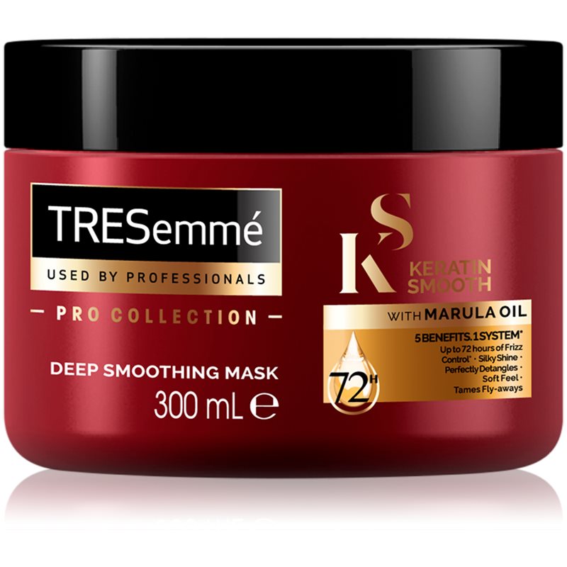 

TRESemmé Keratin Smooth розгладжувальна маска для неслухняного волосся