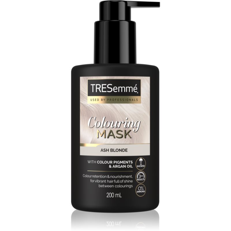 E-shop TRESemmé Colouring barvicí maska s arganovým olejem odstín Ash Blonde 200 ml