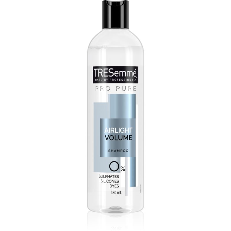 TRESemmé Pro Pure Airlight Volume apimties suteikiantis šampūnas ploniems plaukams 380 ml