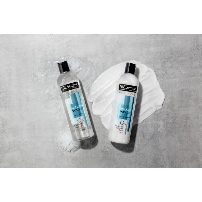 TRESemmé Pro Pure Airlight Volume Volumising Shampoo For Fine Hair 380 Ml