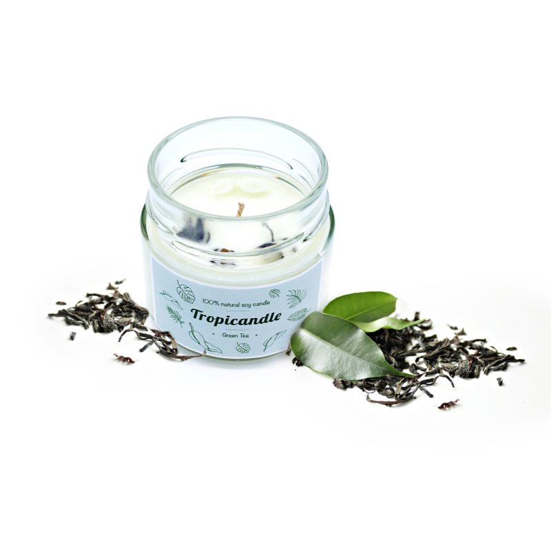 Tropicandle Green Tea Scented Candle 150 Ml
