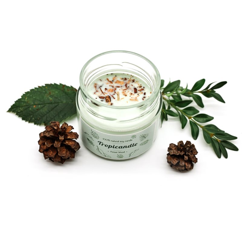 Tropicandle Forest Wood Scented Candle 150 Ml