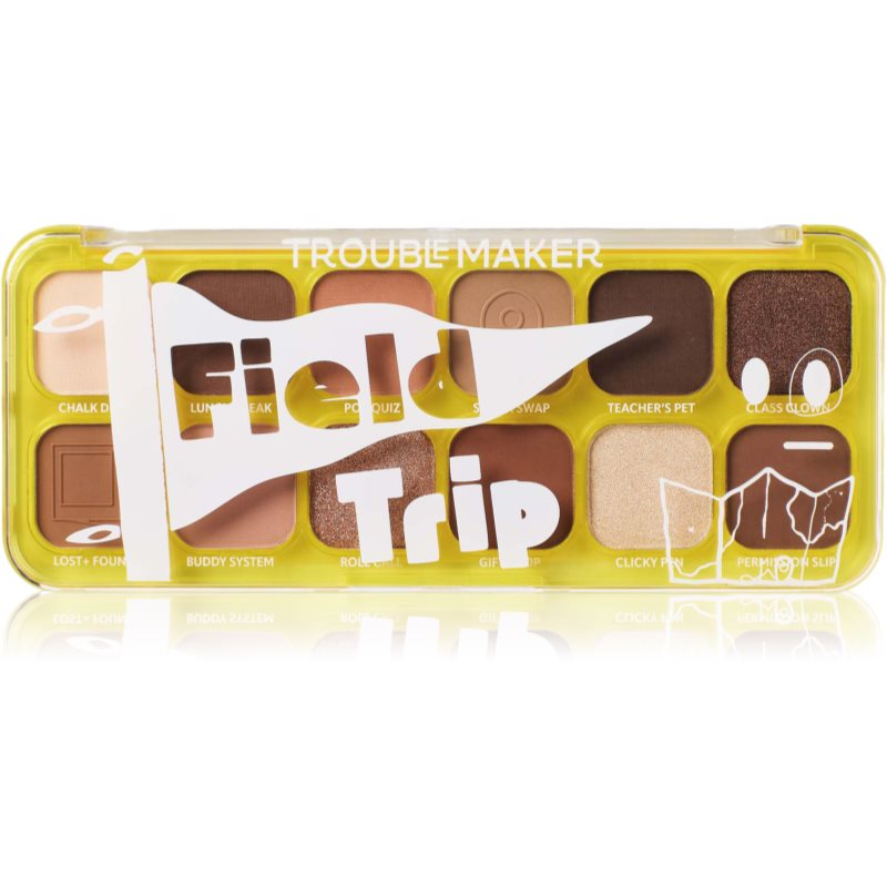 Trouble Maker Trouble eyeshadow palette shade Field Trip 18 g