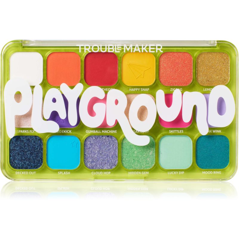 Trouble Maker Big Trouble eyeshadow palette shade Playground 27 g