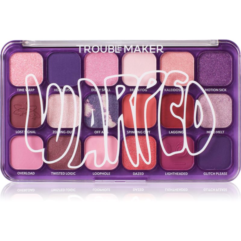 Trouble Maker Big Trouble eyeshadow palette shade Warped 27 g