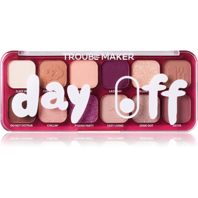 Trouble Maker Trouble eyeshadow palette shade Day Off 18 g