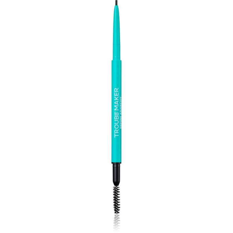 Trouble Maker Define Anarchy dual-ended eyebrow pencil shade Soft Black 0.1 g