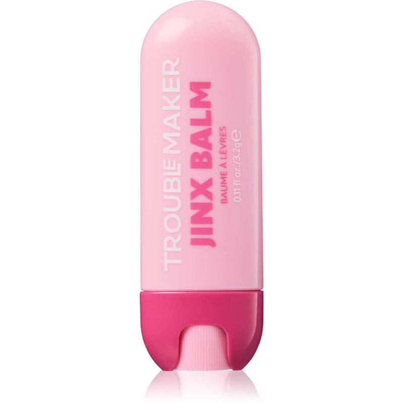 Trouble Maker Jinx Balm moisturising lip balm shade Flow Pink 4 g