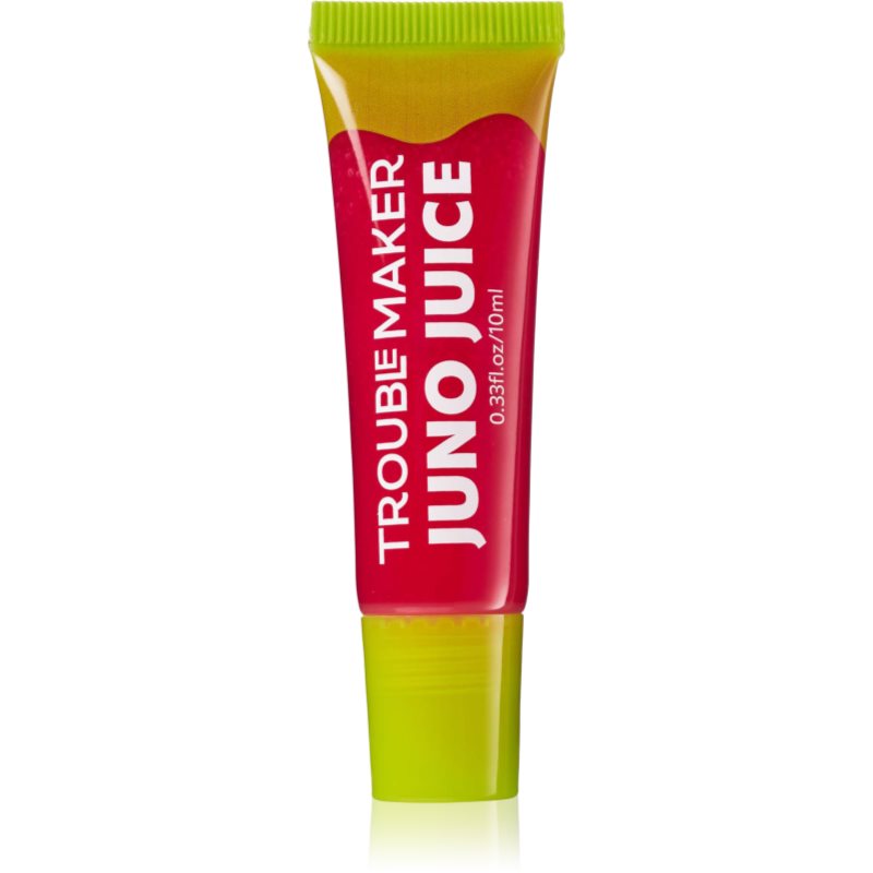 Trouble Maker Juno Juice Lipgloss lip gloss shade Paris Hot Pink 10 ml