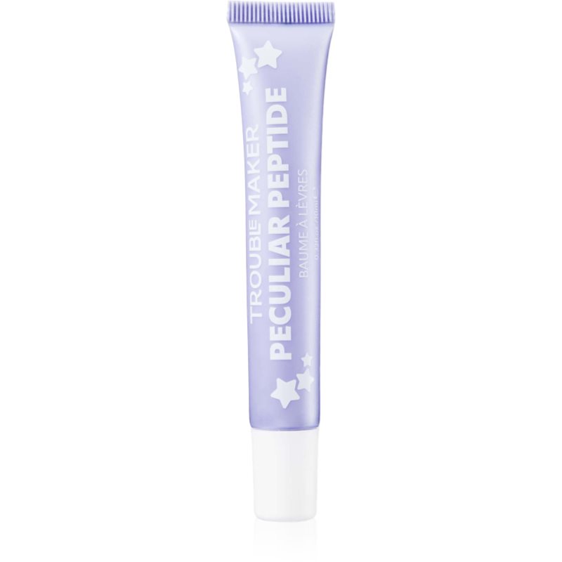 Trouble Maker Peculiar Peptide balsamo labbra brillante colore Blueberry Muffin Lilac 10 ml