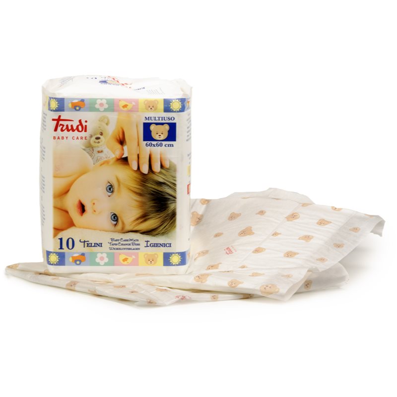 Trudi Baby Care Disposable Changing Mats 60x60 Cm 10 Pc