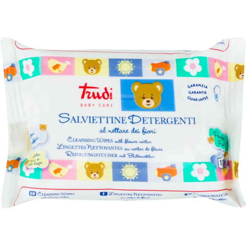 

Trudi Baby Care очищуючі вологі серветки з квітковим нектаром