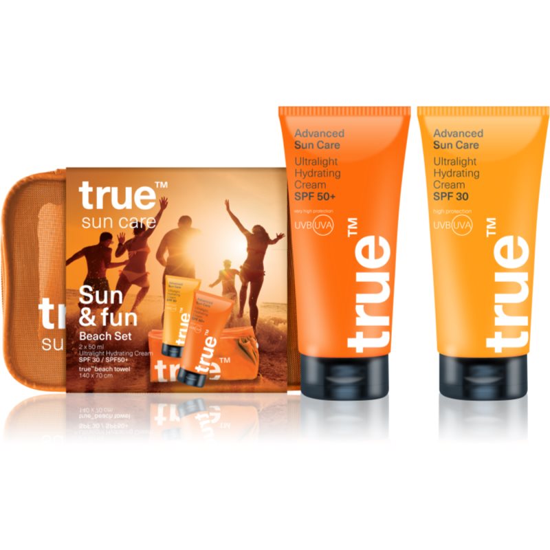 True men skin care sun care beach & fun set ajándékszett