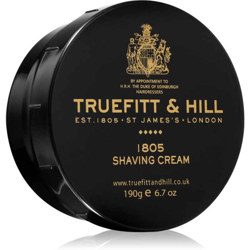 Truefitt & Hill 1805 Shave Cream Bowl Shaving Cream for Men 190 g

