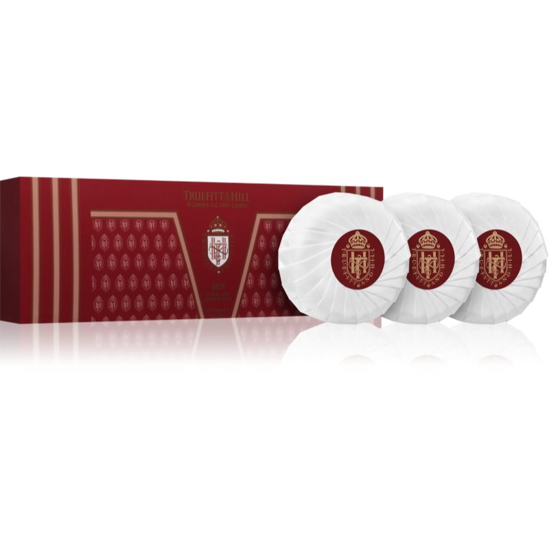 Truefitt & Hill 1805 Bath & Body Soap set of bar soaps 3x150 g