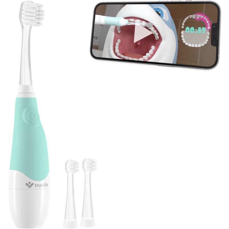 TrueLife SonicBrush Baby G Sonic Electric Toothbrush + 2 Replacement Heads For Children 1 Pc