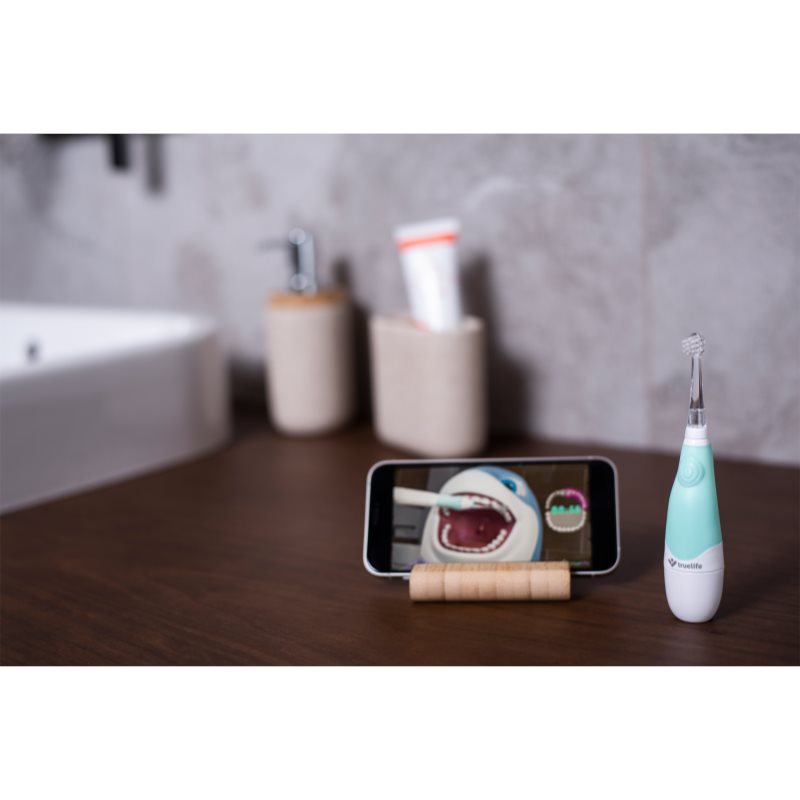 TrueLife SonicBrush Baby G cepillo de dientes eléctrico sónico + 2 cabezales de recambio para niños 1 ud