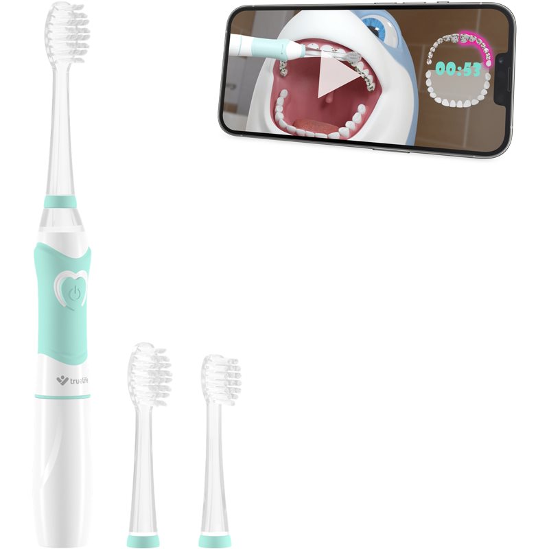 TrueLife SonicBrush Kid G Sonic Electric Toothbrush + 2 Replacement Heads 1 Pc