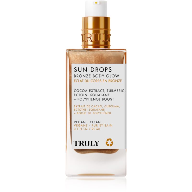 Truly Sun Drops třpytivý bronzující olej na tělo 90 ml
