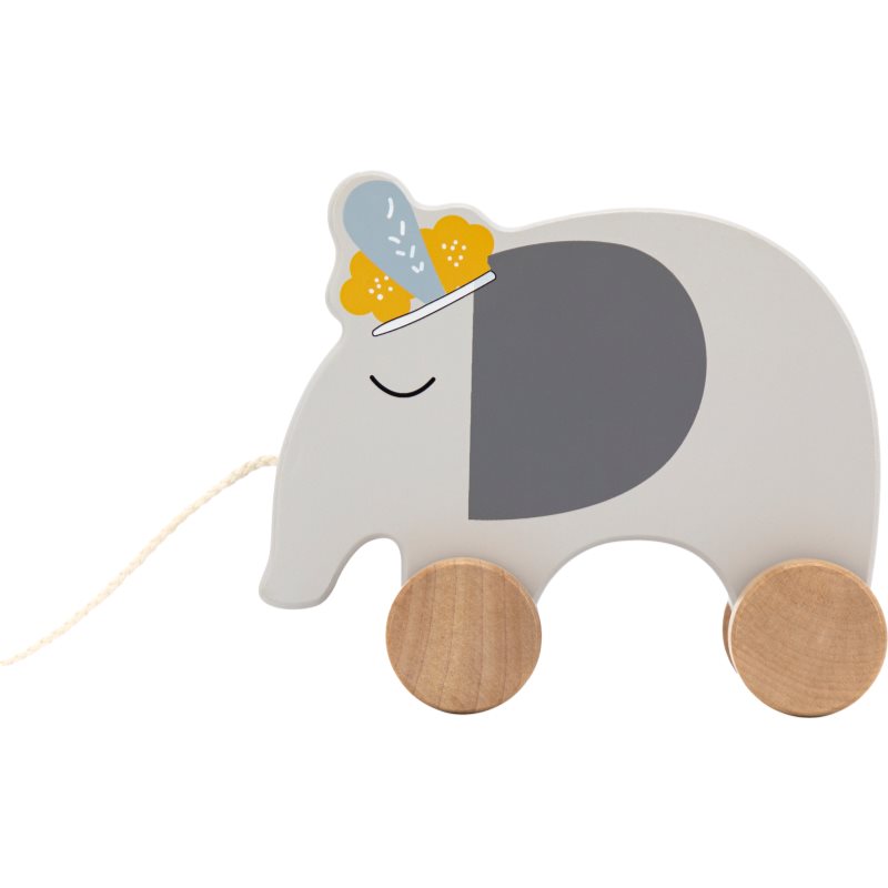 Tryco Wooden Elephant Pull-Along Toy hračka z dreva 10m+ 1 ks