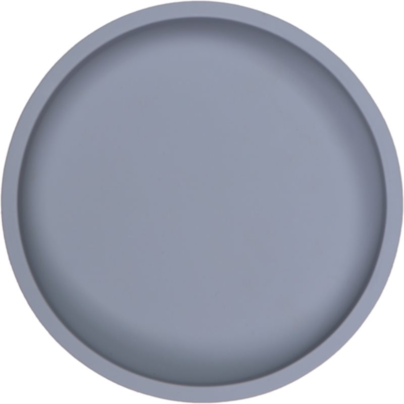 Tryco Silicone Plate plate Dusty Blue 1 pc
