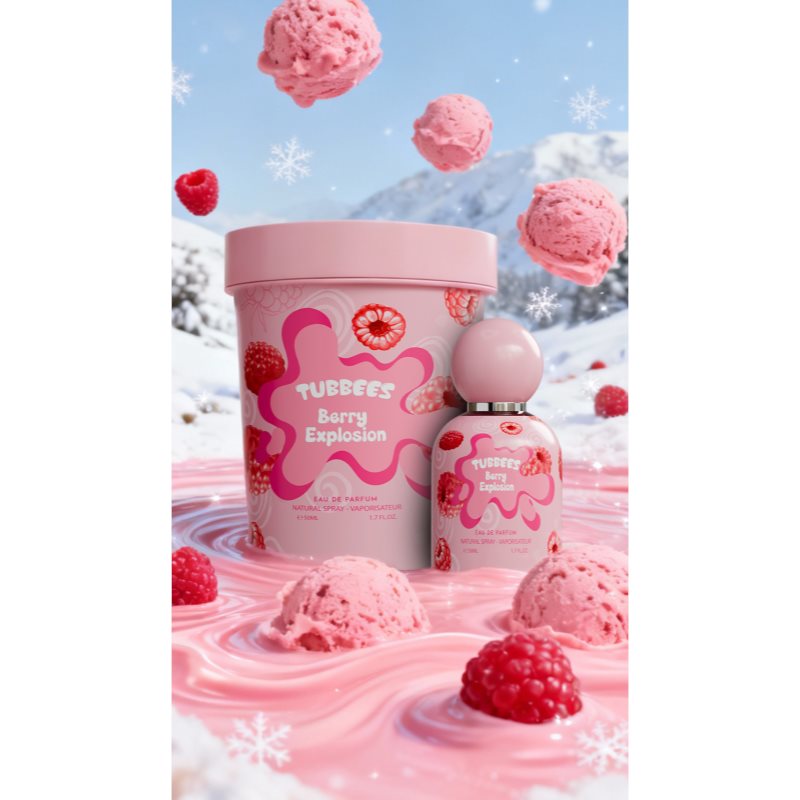 Tubbees Berry Explosion parfumovaná voda unisex 50 ml (obrázok 3)