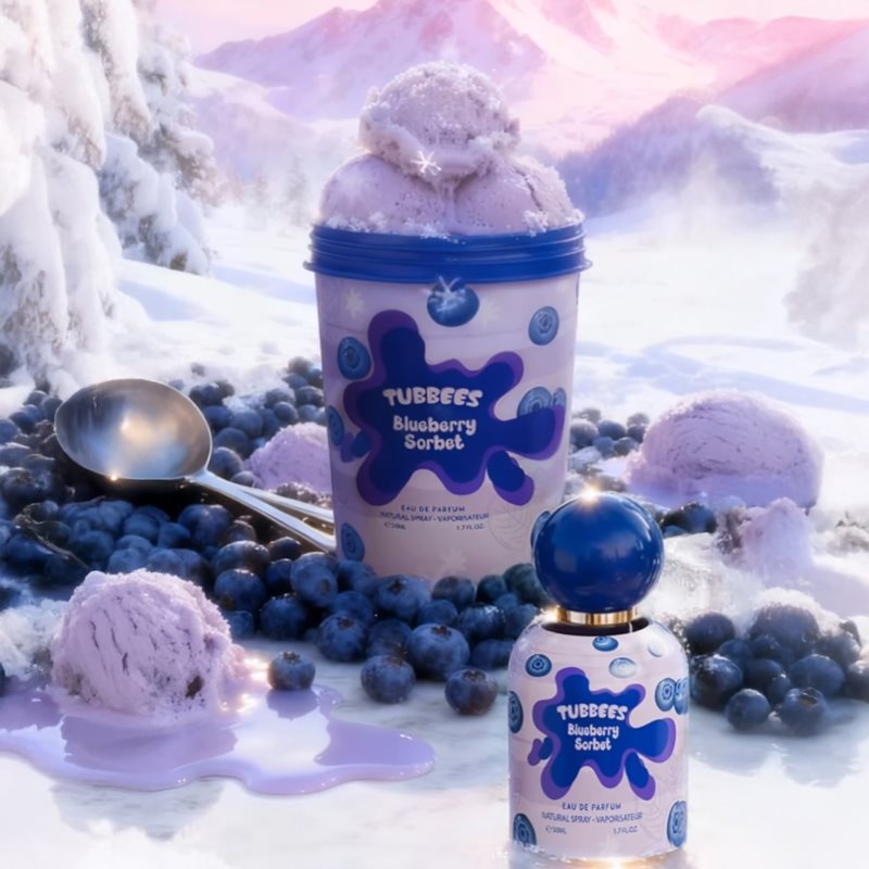 Tubbees Blueberry Sorbet parfumovaná voda unisex 50 ml (obrázok 5)