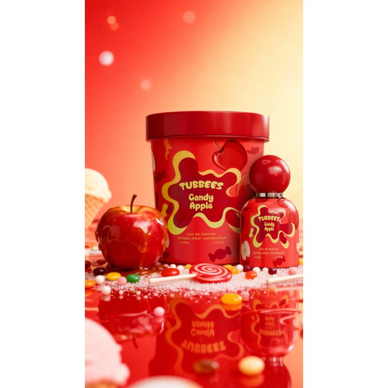 Tubbees Candy Apple parfumovaná voda unisex 50 ml (obrázok 3)