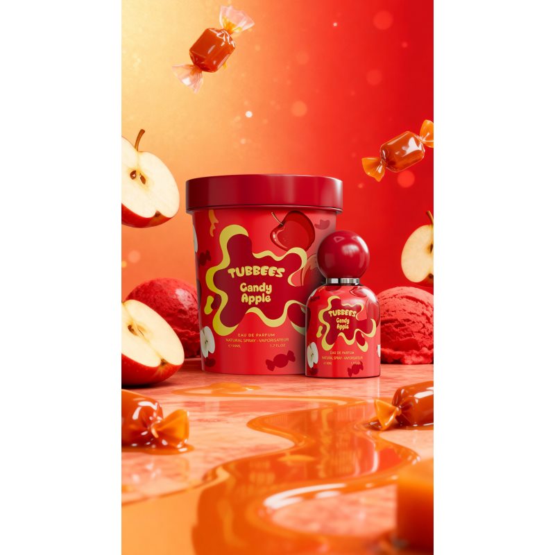 Tubbees Candy Apple parfumovaná voda unisex 50 ml (obrázok 5)