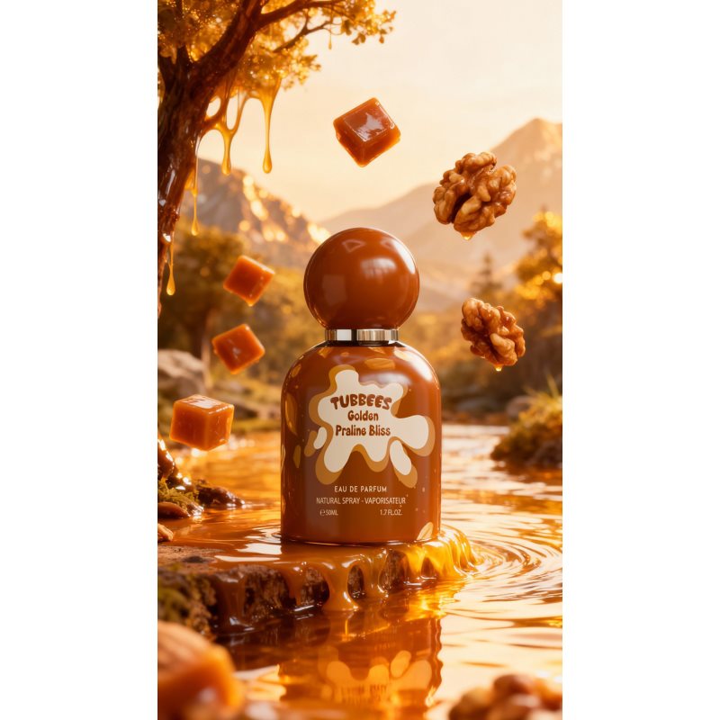 Tubbees Golden Praline Bliss parfumovaná voda unisex 50 ml (obrázok 4)