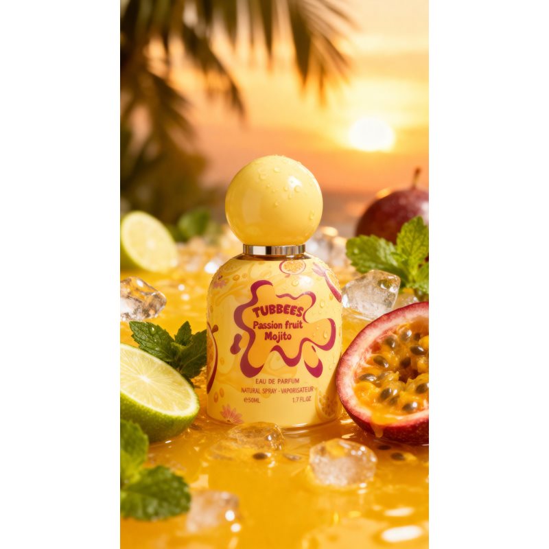 Tubbees Passion Fruit Mojito parfumovaná voda unisex 50 ml (obrázok 4)