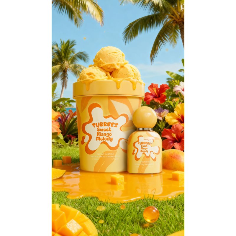 Tubbees Sweet Mango Melody parfumovaná voda unisex 50 ml (obrázok 5)