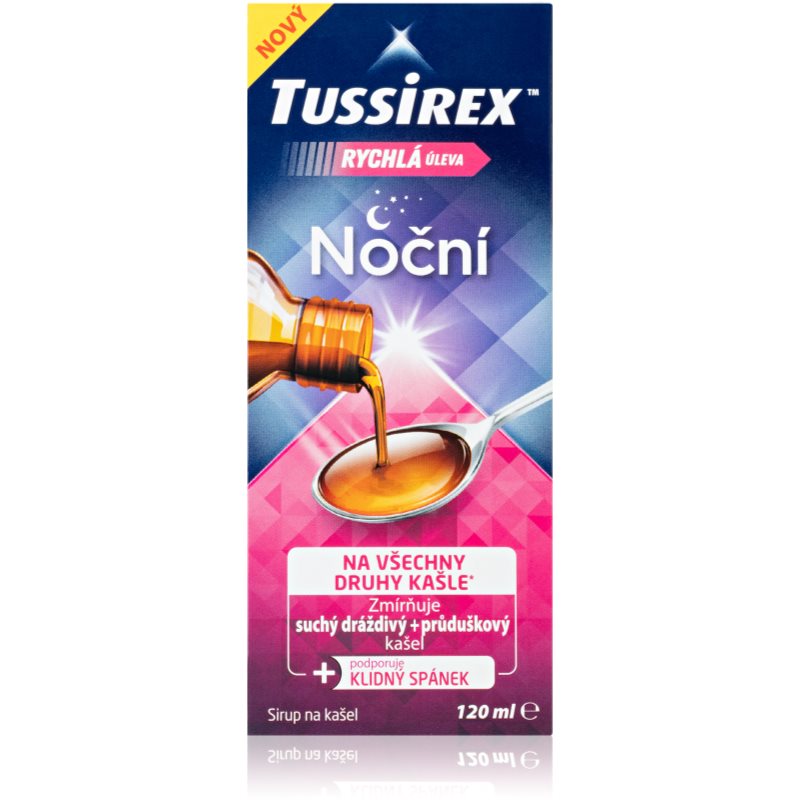 Tussirex Tussirex Noční sirup pri kašli a prechladnutí 120 ml kúpite na Notino.sk