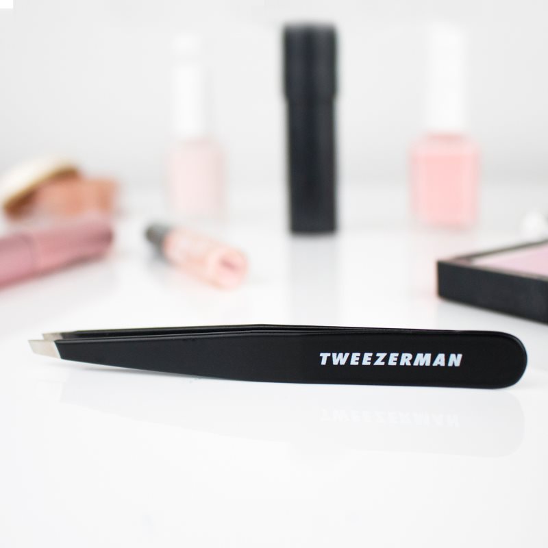 Tweezerman Studio Collection Slanted Tweezers Black 1 Pc