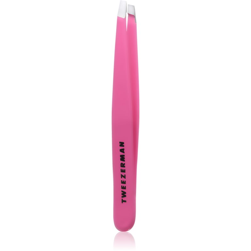 Tweezerman Studio Collection Slanted Tweezers Pink 1 Pc