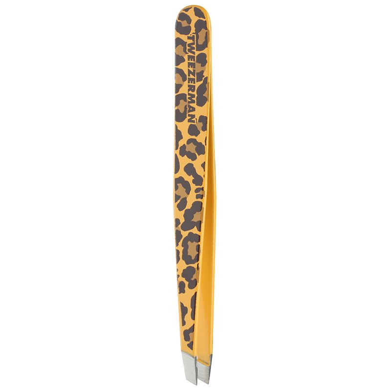 

Tweezerman Studio Collection пінцет зі скошеним краєм Leopard Print
