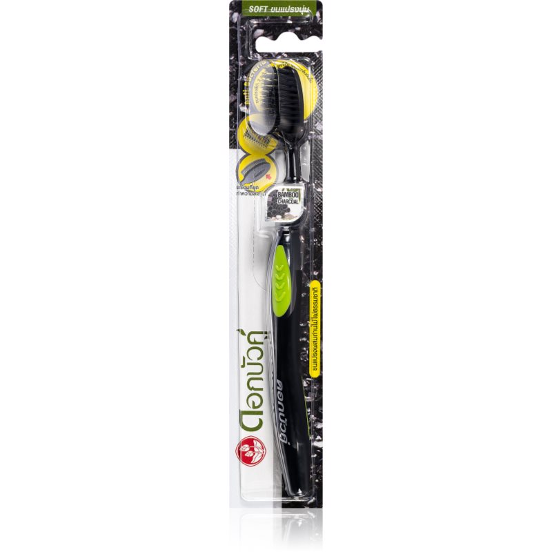 

Twin Lotus Bamboo Charcoal зубна щітка з активованим вугіллям м'яка