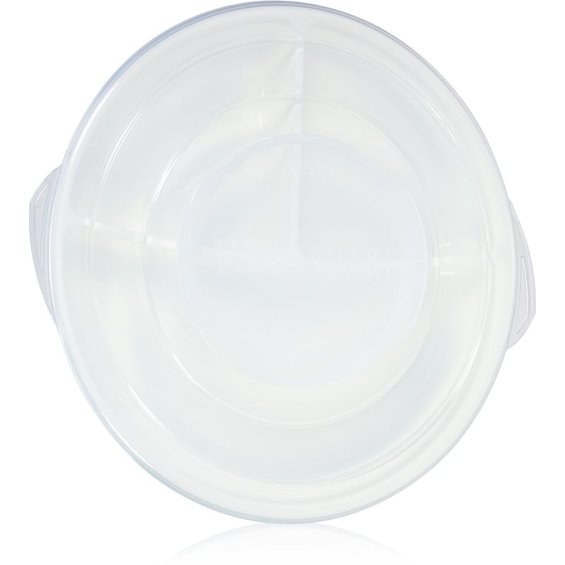 E-shop Twistshake Divided Plate dělený talíř s víčkem White 6 m+ 1 ks