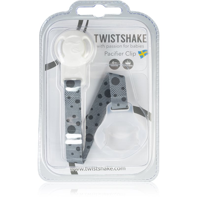 Twistshake Clip Grey тримач для пустушки 1 кс