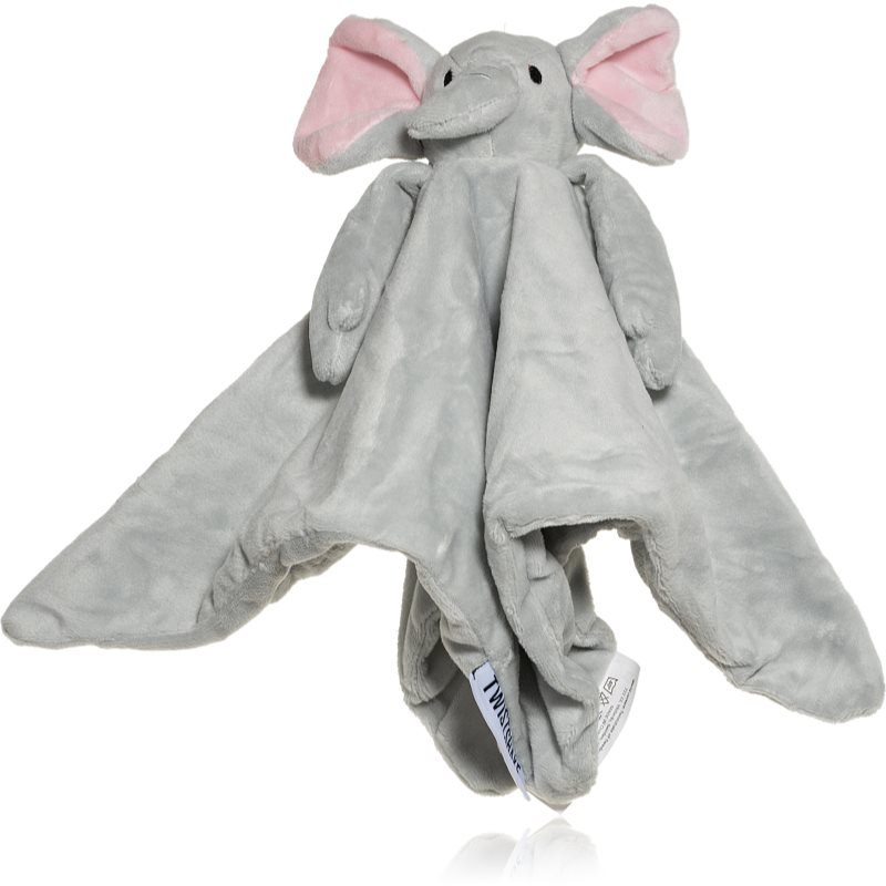 Twistshake Comfort Blanket Elephant morzsolgatós szundikendő 30x30 cm