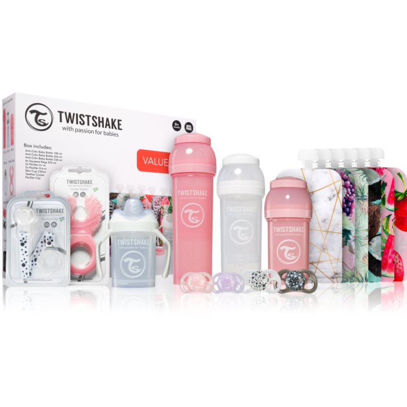 Twistshake Bottle Set sada pro děti for Girls