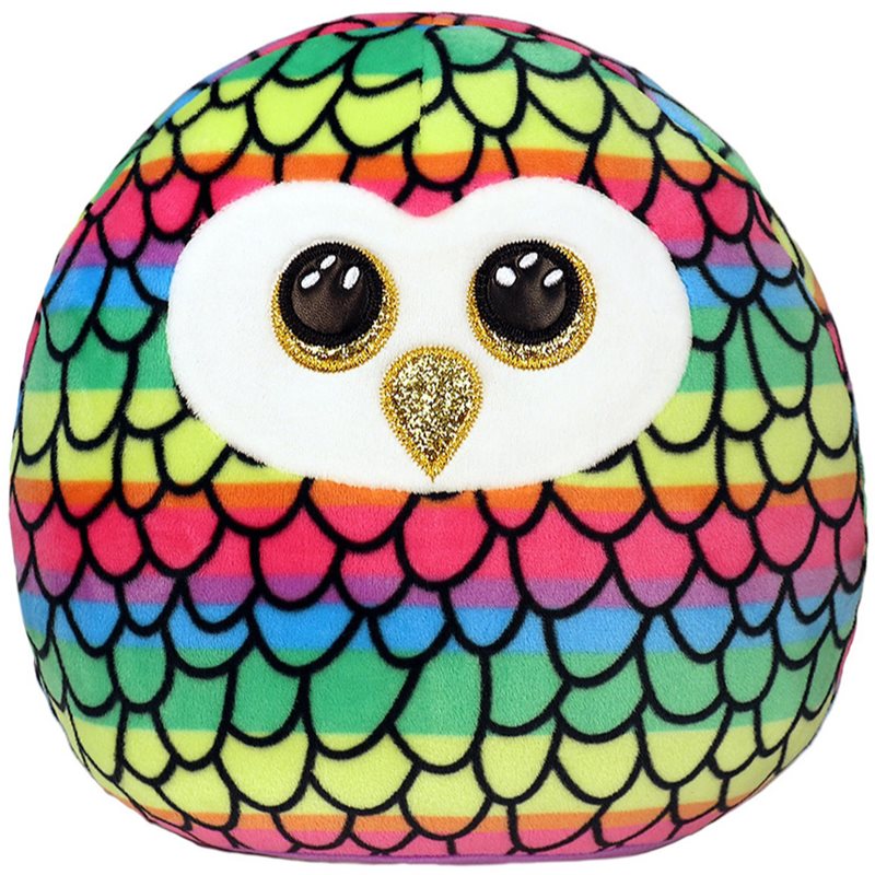 Ty Squishy Beanies Owen coussin peluche Multicolor Owl 3y+ 22 cm unisex