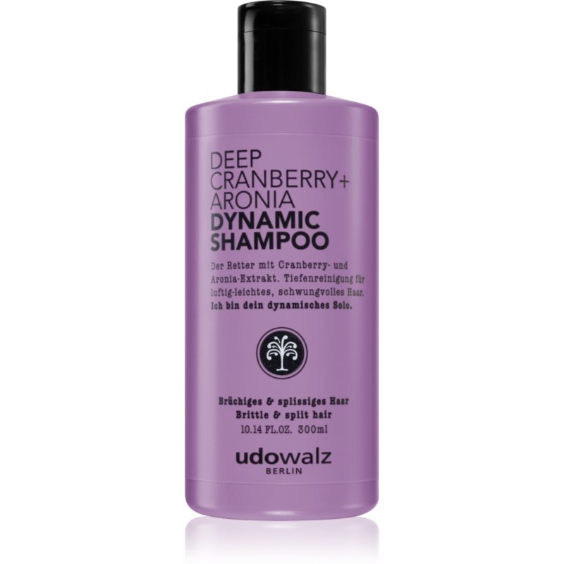 Udo Walz Dynamic Cranberry + Aronia відновлюючий шампунь для волосся 300 мл