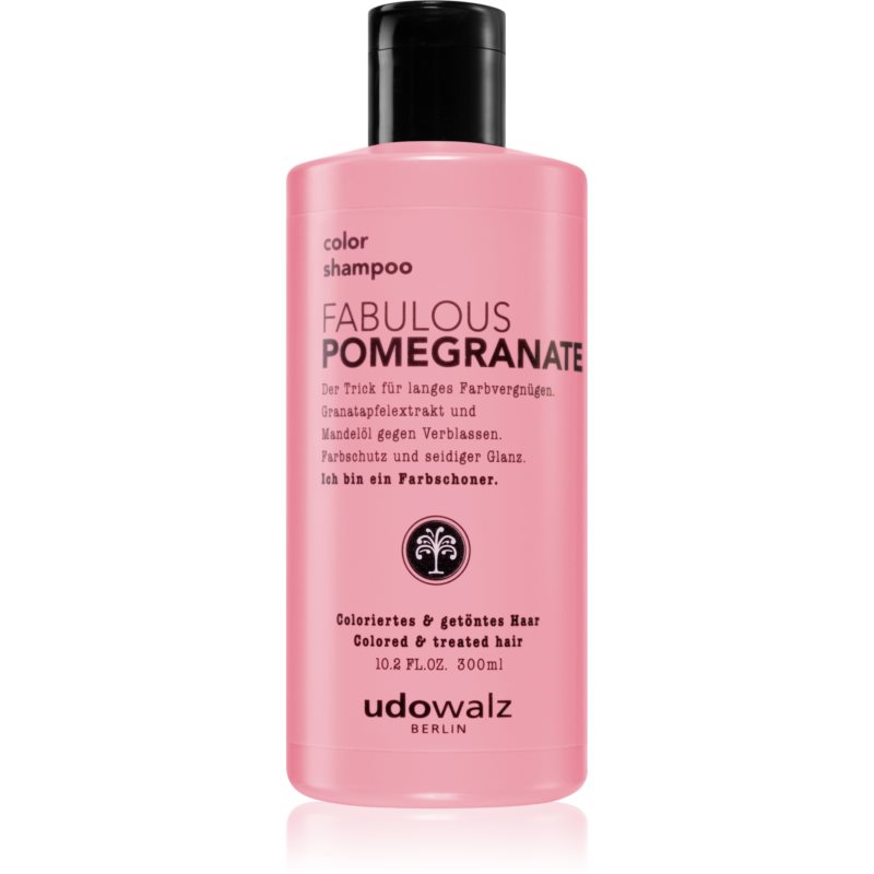 Udo Walz Fabulous Pomegrante Shampoo For Colour-treated Hair 300 Ml