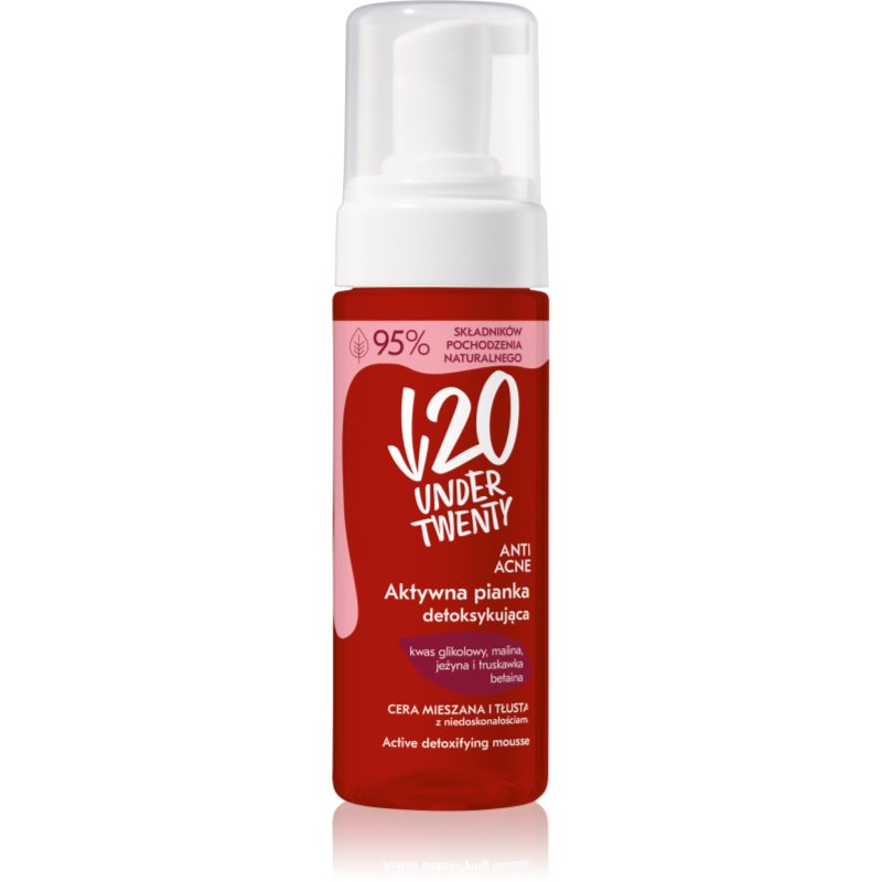 Under Twenty ANTI! ACNE espuma limpiadora para pieles con imperfecciones 150 ml
