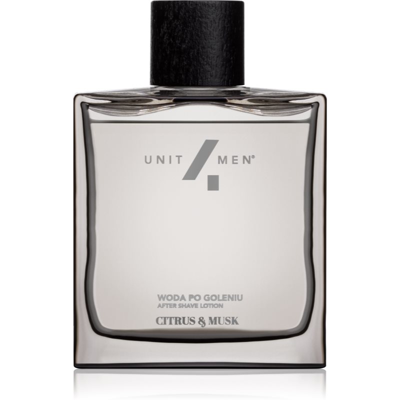 Unit4Men After Shave Lotion Citrus&Musk Aftershave Water 100 Ml