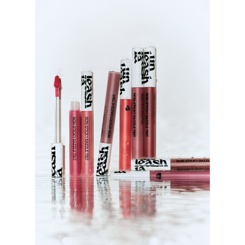 Thumbnail - Unleashia Non-Sticky Dazzle Tint langlebiger Lipgloss Farbton NO.2 Sunbeam 7.6 g