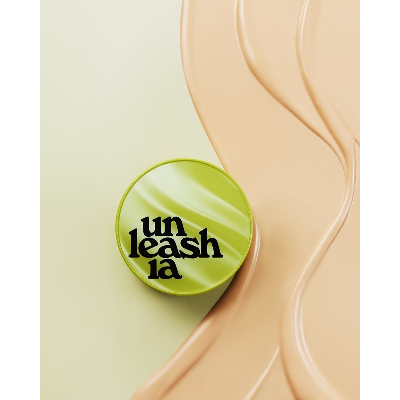 Unleashia Satin Wear Healthy Green Cushion dlouhotrvající make-up v houbičce SPF 30 odstín 18C Seashell 15 g (obrázek 6)